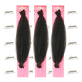 Julianna Kanekalon Springy Afro Twist 16inch Twisted up Pre-fluffed 3x Crochet Ombre Braids Hair Fluffed Afro Spring Twist