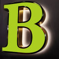 High Brightness 3D Frontlit LED Channel Letters Acrylic LED Sign for Shop Car Hospital Park Decoration LED Strips Eco-friendly