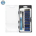 Set Torx Phillips Pentalobe Slotted Screwdriver Magnetic Cell Phone Repair Kit Basic Tool Kit 57 in 1 with 54 Bit Hand Tools Tan