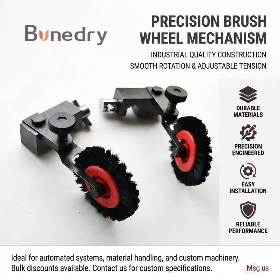 Red Black Wheel Brush for HDB CD102 SM102 SM74 PM74 Manufacture Printing Machinery Parts 66.020.122 66.891.006 Brush Wheel