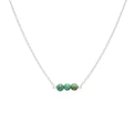 Handmade Natural Stone Pendant Necklace 925 Sterling Silver Wholesale Custom Simple Necklaces for Women for Girl