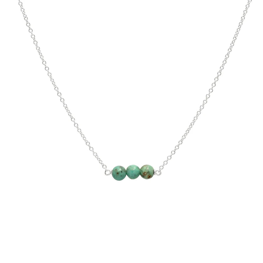 Handmade Natural Stone Pendant Necklace 925 Sterling Silver Wholesale Custom Simple Necklaces for Women for Girl