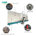 LJTJ2540 Automatic Vertical Insulating Glass Sealing Robot Adopt Japan Yaskawa Servo Motor Door and Window Glue Machine