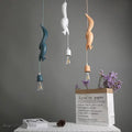 Nordic Resin Squirrel Led Pendant Lights Modern Industrial Children's Room Kitchen Hanging Lamp Loft Animal Light Fixtures Decor