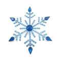 Luxury Diamante Rhinestone Snowflake Brooch Christmas Party and Wedding Jewelry Gift Brooch
