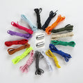 Flat No Tie Shoelaces Flat Elastic Shoe Laces for Kids and Adult Sneakers Shoelace Quick Easy Lock Shoelaces