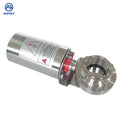 Aohoy Food Industry Ss 304 316 Sanitary Stainless Steel Tri Clamp Pneumatic butterfly Valve