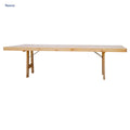 Antique Solid Wood Folding Farmhouse Table Banquet Kitchen Hotel Table House Furniture