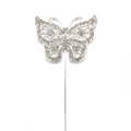 Sparkly Butterfly Rhinestone Diamante Crystal Cake Topper Funny Party Cake Decoration for Birthday and Wedding Wholesale Supply
