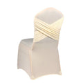 Wholesale  Spandex Chair Covers White Chair Cloths Stretch Chair Covers for Wedding