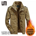 OEM ODM Custom Design Winter Jacket Windproof Plus Size Thick Warm Outerwear Men Jacket