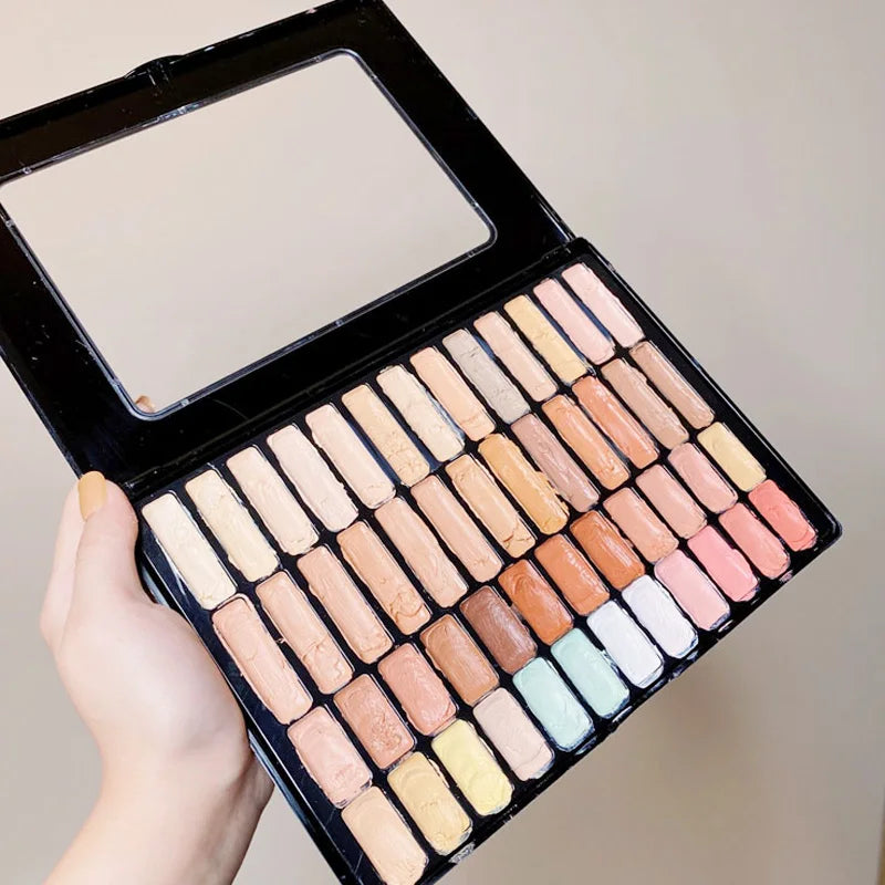 50 Colors Cream Contour Palletes Makeup Body Face Contouring Foundation Cream Contour Palette Makeup for Women
