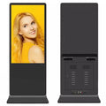 Floor Standing 43 Inch Android Video LCD Advertising Player Kiosk Vertical Totem Digital Touch Screen Signage Display