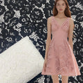 Elegant Summer Lightweight Lace Sleeveless Vest Dress for Vacation Date Daily Wear