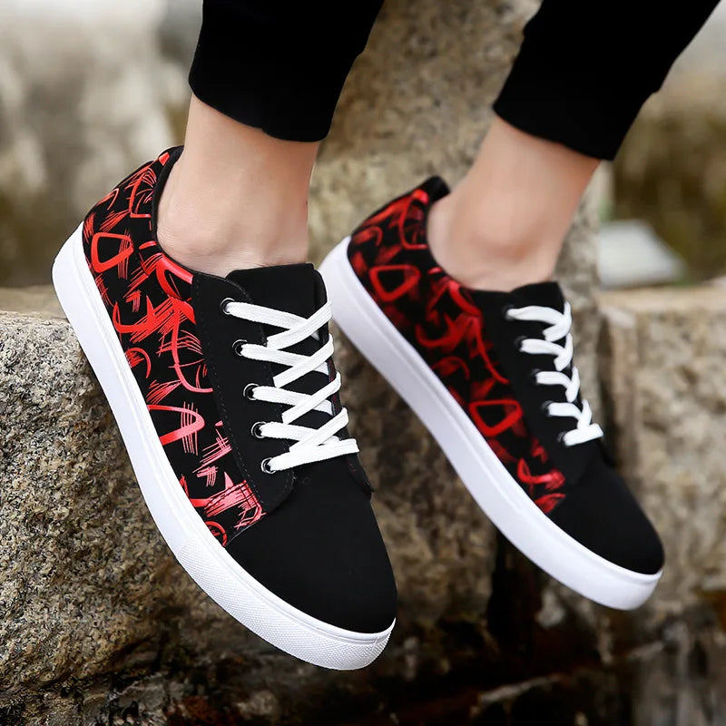 New Men's Casual Shoes Student Sports Spring and Autumn New Men's Fashion Korean Casual Student Sports Shoes Running Trend Shoes