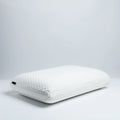 Orthopedic Cervical Bed Pillow for Side Sleepers Removable Washable Cover Ventilated Design Solid Pattern for Neck Pain Relief