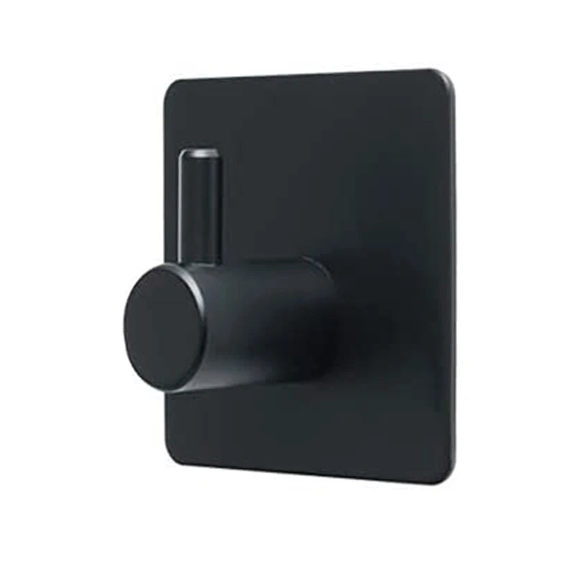 Matte Black Stainless Steel Rustproof Eco-Friendly Wall Mounted Towel Hanger & Robe Hook for Bathroom Clothing