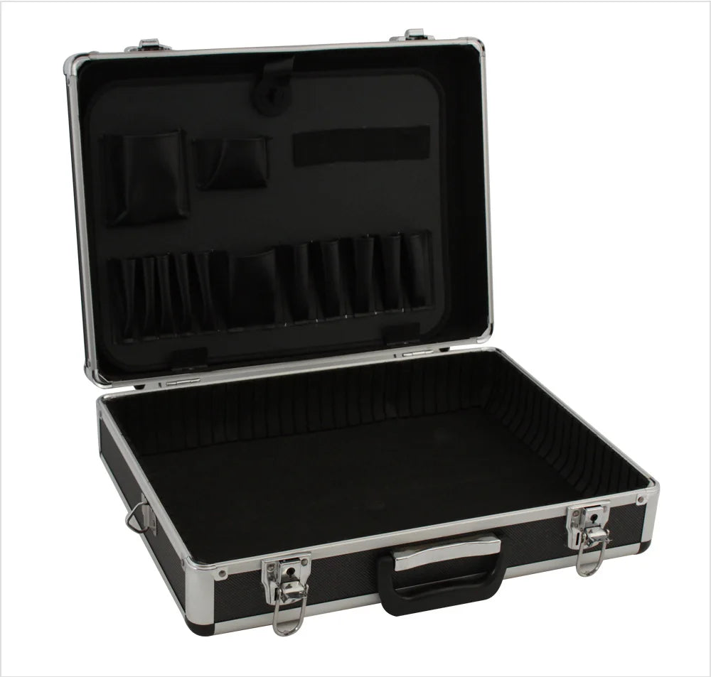 China Manufacturer Size Customization Hard Aluminum Combination Lock    Carrying Case