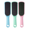 Double-sided Sandpaper Foot Rub to Remove Dead Skin Calluses and Exfoliating Stone Foot Rub File for Travel Portable Foot Care