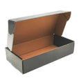 Excellent Quality Corrugated Gift Box Recyclable Digital Printing Corrugated Box  Black Corrugated Box