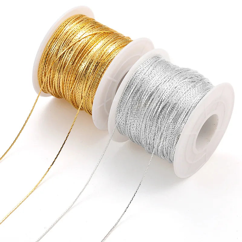 10M Necklace Chains Bulk Gold Plated Sliver Copper Extension Women's Necklace Bracelet Snake Chain for DIY Jewelry Making