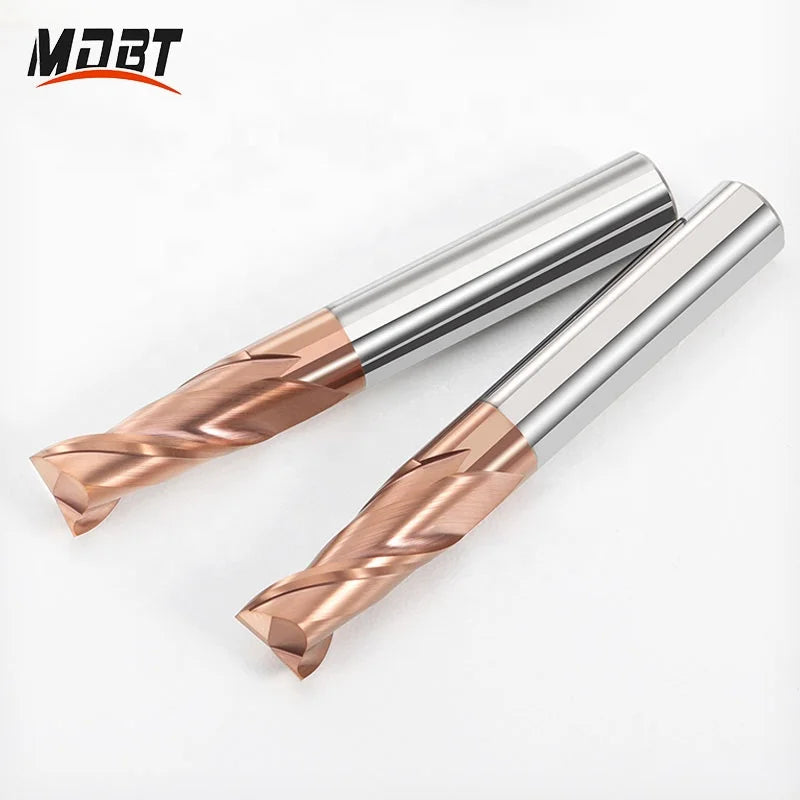 HRC55 Carbide End Mill 1 2 4 5 6 8 10mm 4Flutes Milling Cutter Alloy Coating Tungsten Steel Cutting Tool CNC Machining End Mill