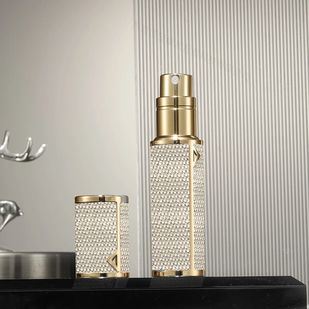 Louischanzl Factory Direct Refillable Mini Travel Portable Perfume Spray Bottle New Style Aluminum 5ml 8ml Perfume Atomizer