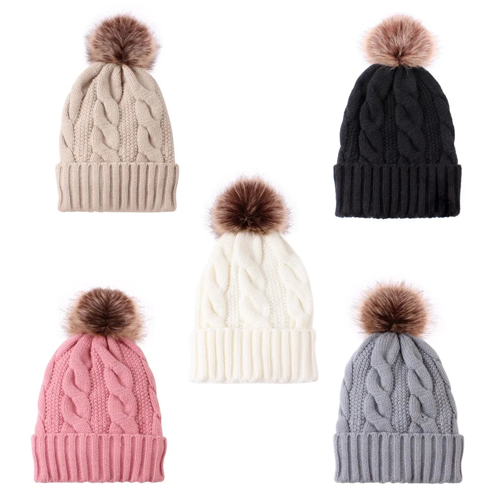 Women's Custom Running Beanie Hat With Ears Autumn Winter Fsauna Islamic Kippah Jewish Other Hats for Sports Baseball Cap Style