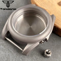 40mm Titanium Tandorio Dive Watch Case 20ATM 3.8 Crown Watch Sapphire Crystal Fit NH34 NH35 NH36 ETA 2824 PT5000