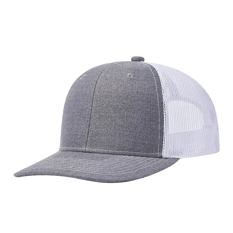 Custom European American Style Baseball Cap Long Brim Cotton Sporty Hat for Sunscreen Mountaineering Custom Embroidery Casquette