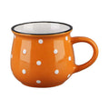 Customized 8Oz Cheap Ceramic Mugs Promotion White Round Shape Mugs Pink  Coffee Mug Ceramic