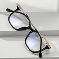 Square Pc Frame Resin Lens Anti Blue Light Blocking Radiation Eyeglass Frame Unisex Trend Clear Lenses Computer Glasses