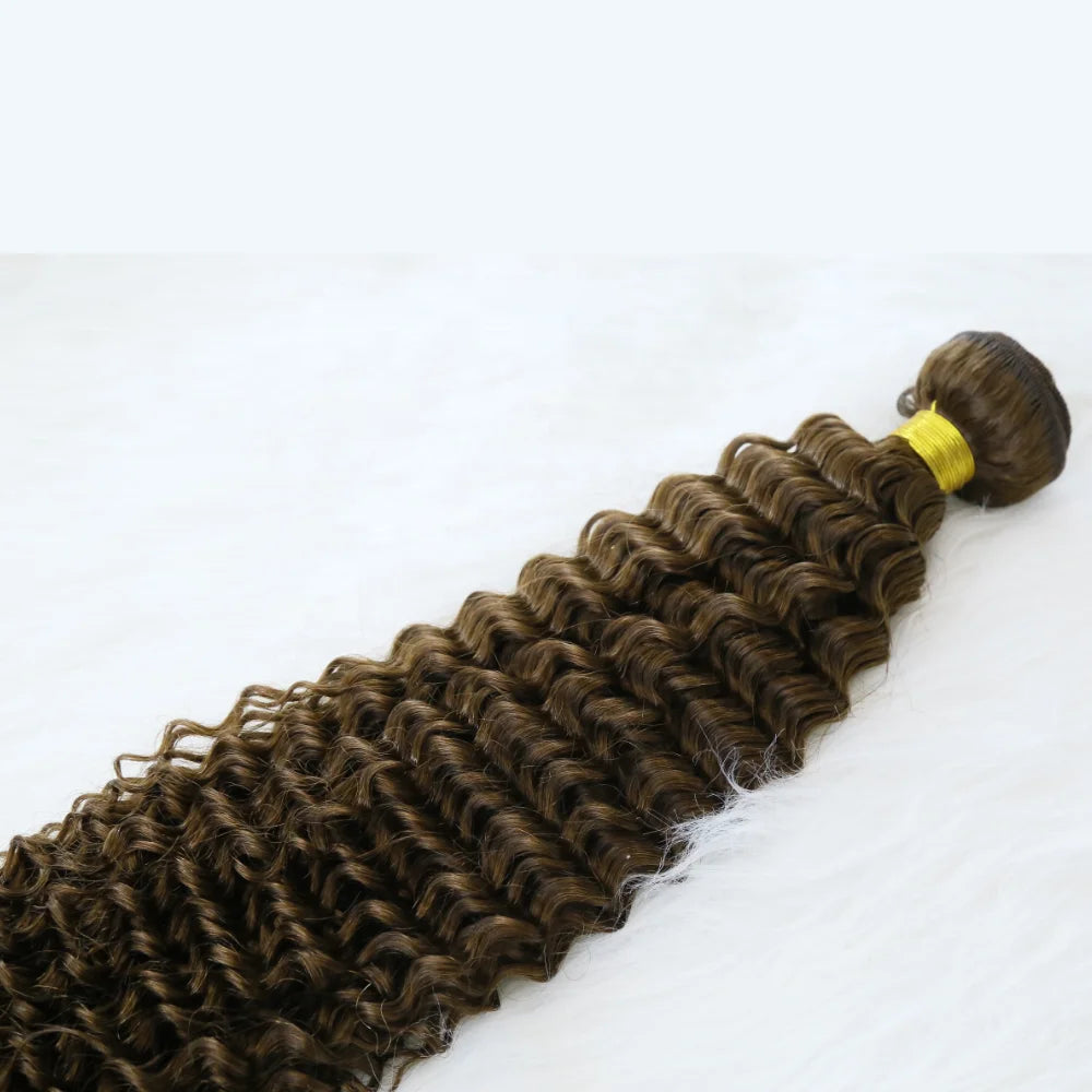 Herrera Full Cuticle Aligned Deep Curly 100% Unprocessed Virgin Hair Wholesale Unprocessed Raw Virgin Human Hair Weft
