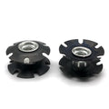 Custom Double Spring Threaded Star Nut Tube Insert M10 Star Spring Insert Bicycle Sunflower Star Nut