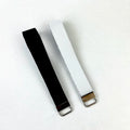 Neoprene Key Fob Sublimation Blank White Wristlet Strap Keychain