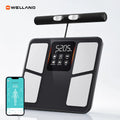 8 Electrode Dual Frequency BIA Scale DEXA Correlated Clinical Grade Segmental Body Composition Analyzer Professional Smart Scale