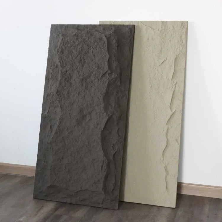 Culture Stone Grey Culture Stone Panels Exterior Mushroom Columns Cladding Veneer