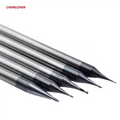 2-Flute Micro Flat End Mill 0.2-0.9mm - Solid Carbide Mini Router Bit 4mm Shank - CNC Metal Engraving Tool RoHS