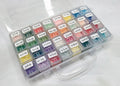 DMC 702AB Green Square Resin Diamond Painting Drills 5D Diamond Painting Rhinestone Material AB Beads No Hole on Bottom