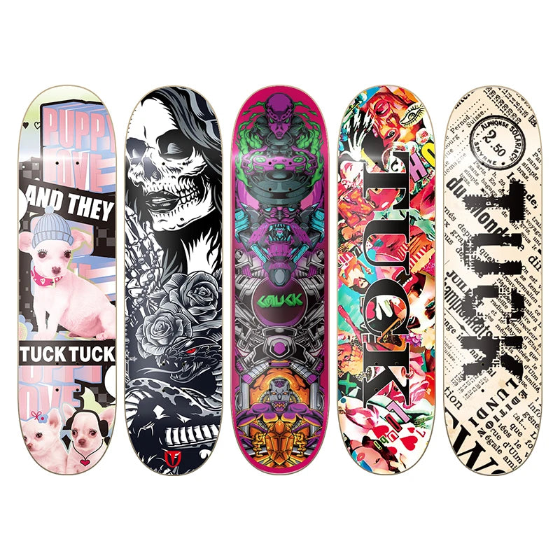 Ready to Ship Tuck High Quality Professional Tablas Skateboard Deck for Teen