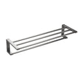 Manufacturer's Price Complete Stainless Steel Wall-Mounted Double Layer 4-Bar Modern Design Bathroom Hardware Towel Rack