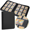 HOT 9 Pockets PU Leather Handel Top Loader Binder Toploader Card Binder