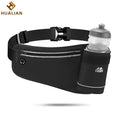 HUALIAN Hot Selling Outdoor Sports Hydration Belt Waist Bag Running Belt Waist Pack With Water Bottle Holder