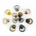 MeeTee F3-17 10mm DIY Hardware Accessories Handbag Side Clip Hanger Buckle Phone Shell Screws Rivets Clasp Connetive Clasp