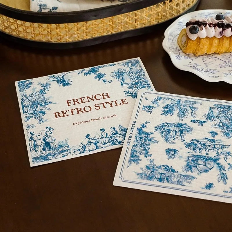 Wholesale Original Custom Logo Pattern Swedish Dish Clothes Kitchen Set Reusable Cleaning Wipe