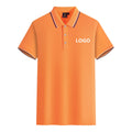 Wholesale Office Work T-shirts Customized Polo T-shirts Logo Embroidered Short Sleeve T-shirts