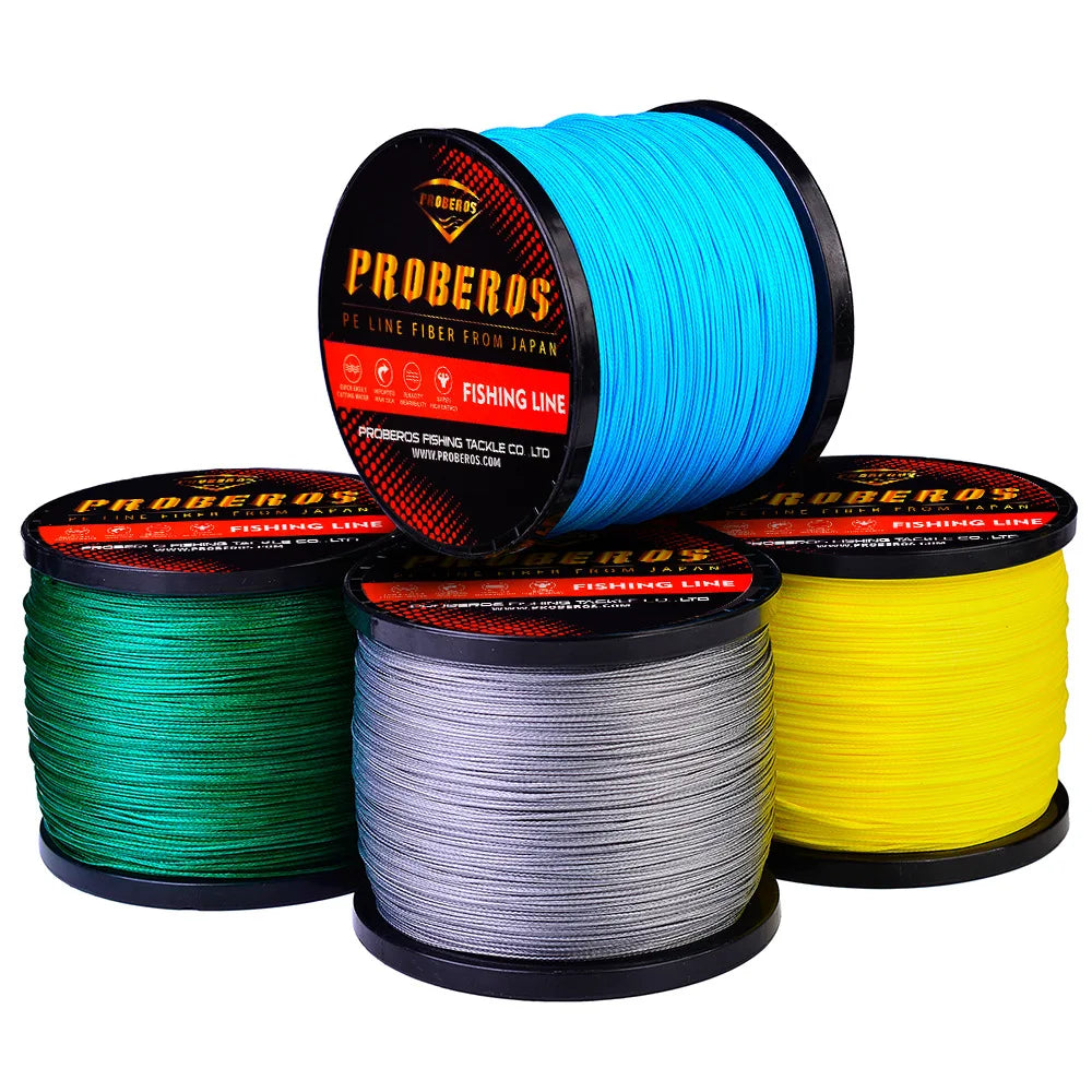 Factory 500M 8 Braid Line Fishing Thread 6-100LB Multifilament PE Braided Sea Fishing Line
