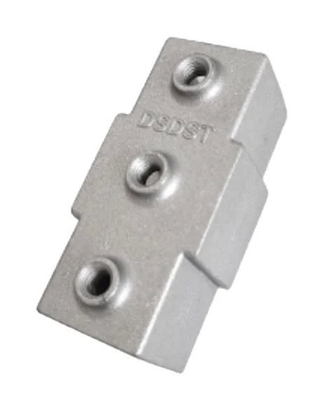 Aluminum Alloy Square Tube Connector for 25*25 Square Tubes Pipe Fittings Product Long Tee