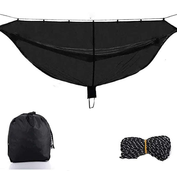 Woqi  Portable Hammock Bug Net Mosquito Net Fit for All Camping Hammocks with Carry Bag