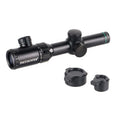 FOCUHUNTER Shockproof 800G LPVO 1-4X20E Red Green Illuminated Optical Hunting Scope Short-Mid Range Tactical Telescopic Scope